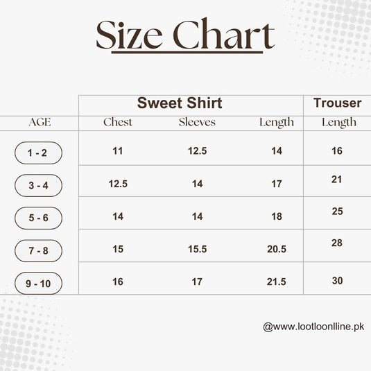 Black Printed Zipper Kids Track Suit