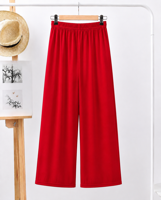 Plain Plazo Trousers For Girls