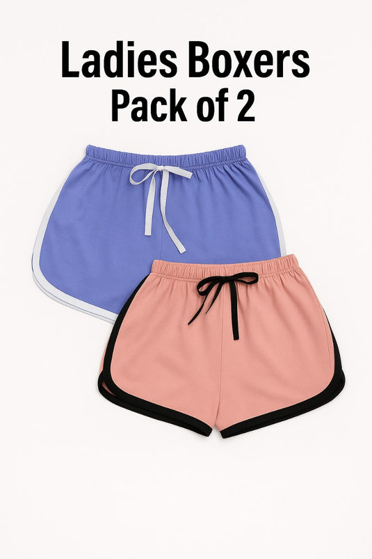 Pack Of 2 Women Boxer